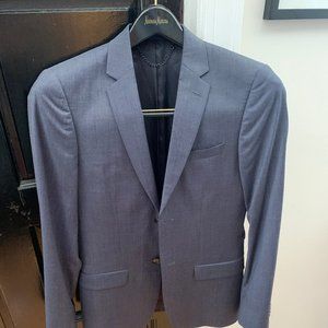 Navy Blue Topman Skinny Fit Suit